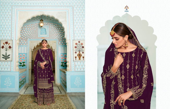 Zisha Simran Heavy Wedding Wear Heavy Georgette Designer Latest Salwar Suit Collection